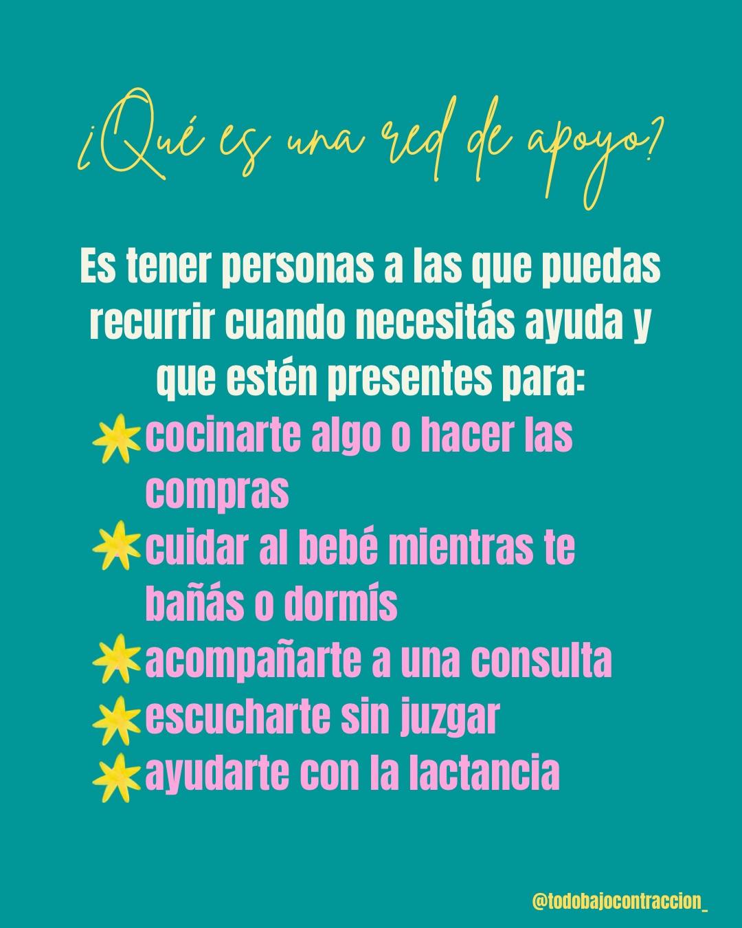 Carrusel ilustrado de Todo Bajo Contracción: Cómo sobrevivir al posparto