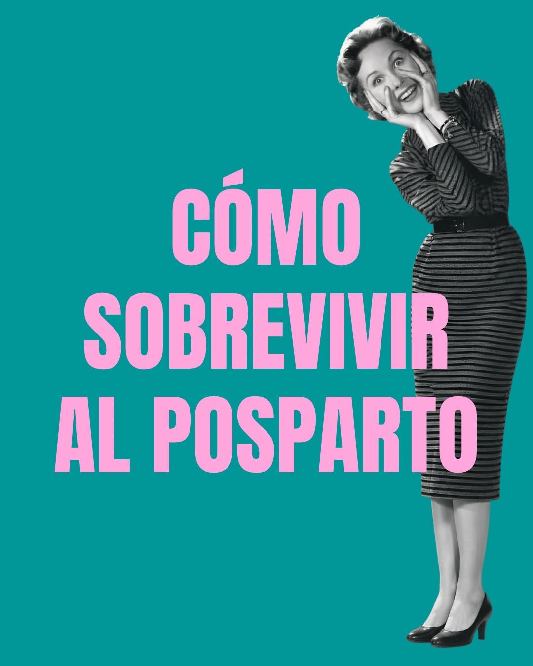 Carrusel ilustrado de Todo Bajo Contracción: Cómo sobrevivir al posparto