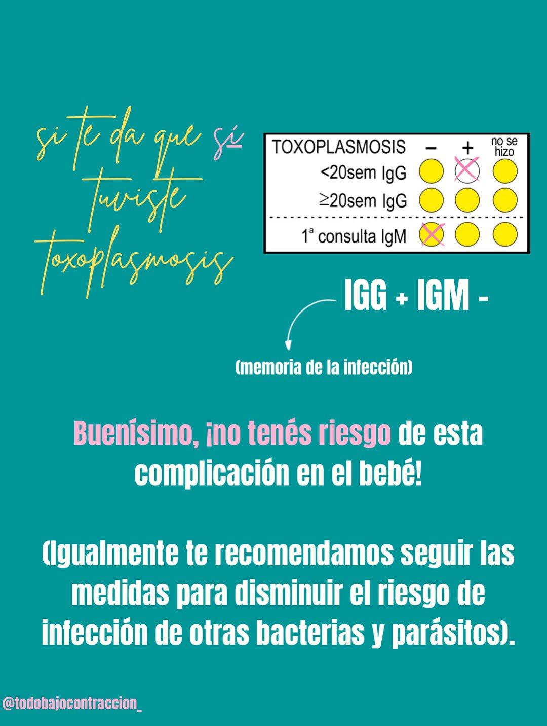 Carrusel ilustrado de Todo Bajo Contracción: Toxoplasmosis en el embarazo