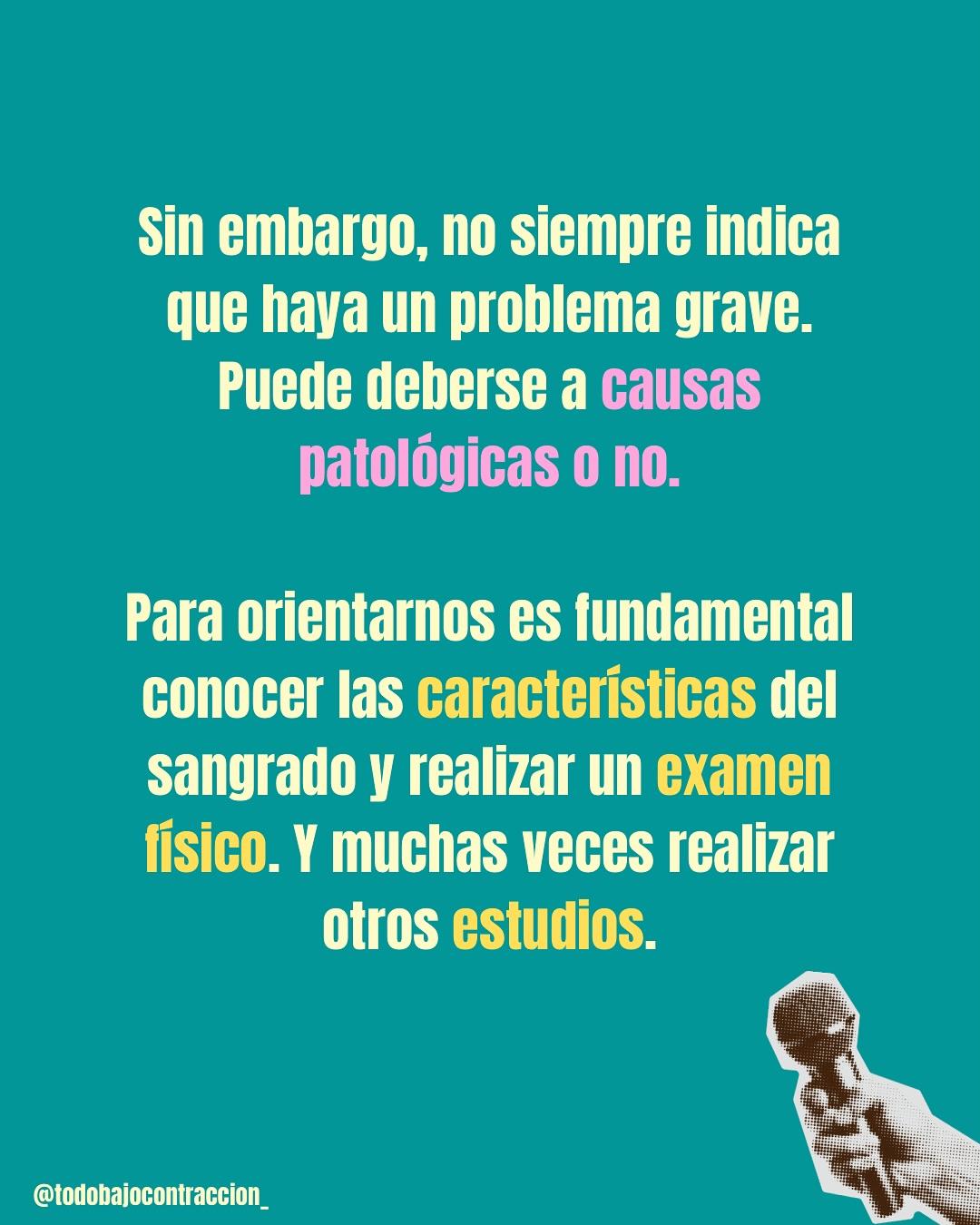 Carrusel ilustrado de Todo Bajo Contracción: Sangrado en el embarazo: causas