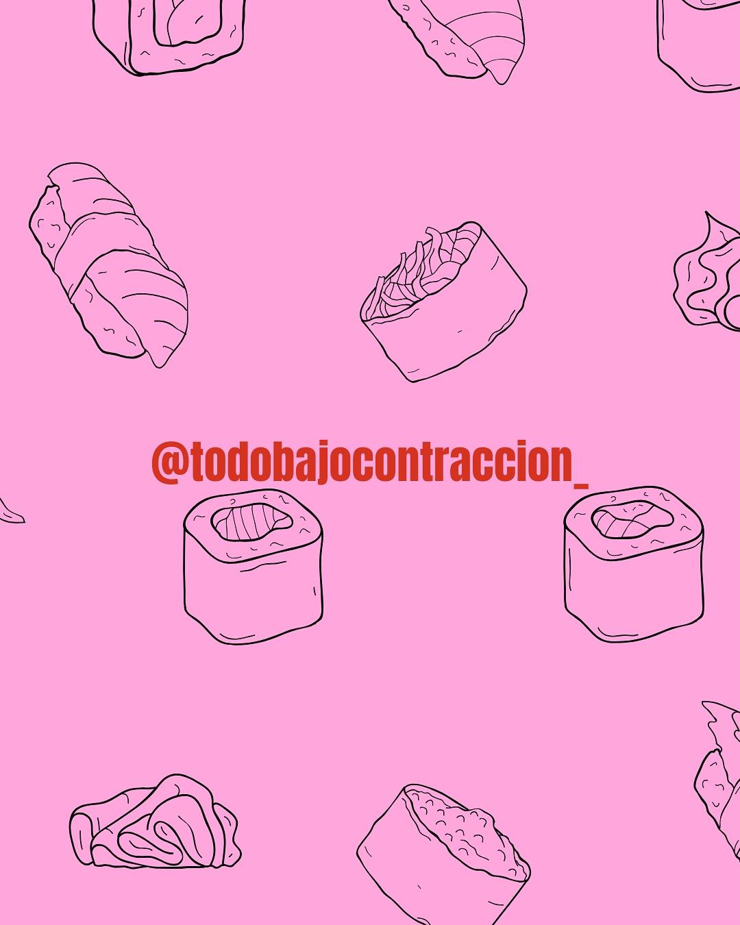 Carrusel ilustrado de Todo Bajo Contracción: ¿Se puede comer sushi en el embarazo?