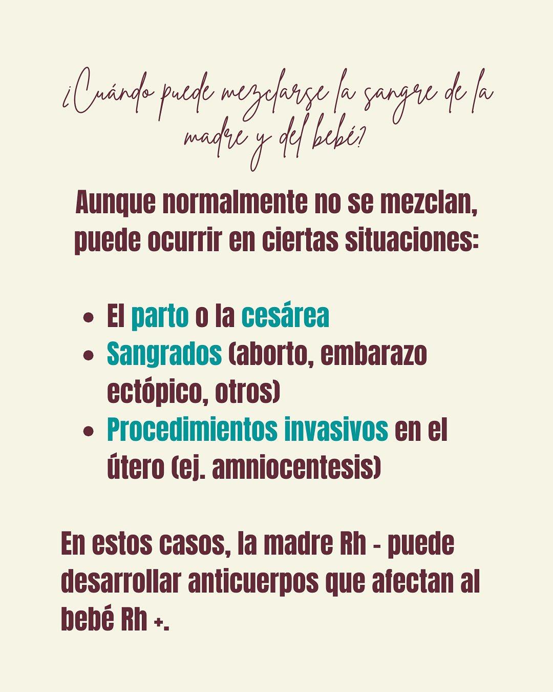 Carrusel ilustrado de Todo Bajo Contracción: Grupo sanguíneo y Rh negativo en el embarazo