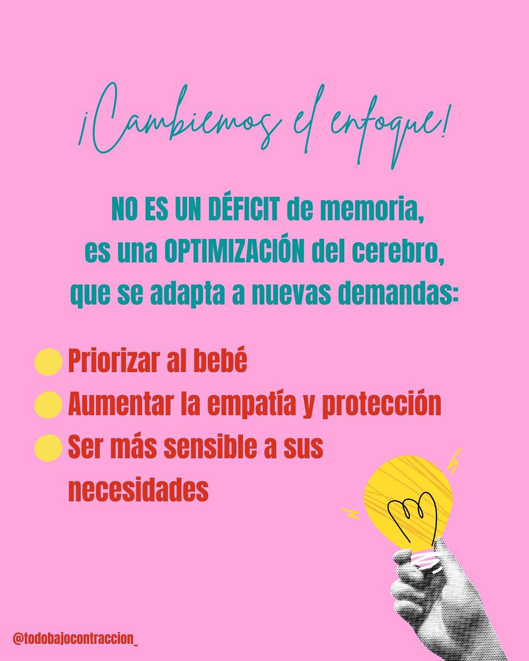 Carrusel ilustrado de Todo Bajo Contracción: Mom brain: la mente nublada en el embarazo