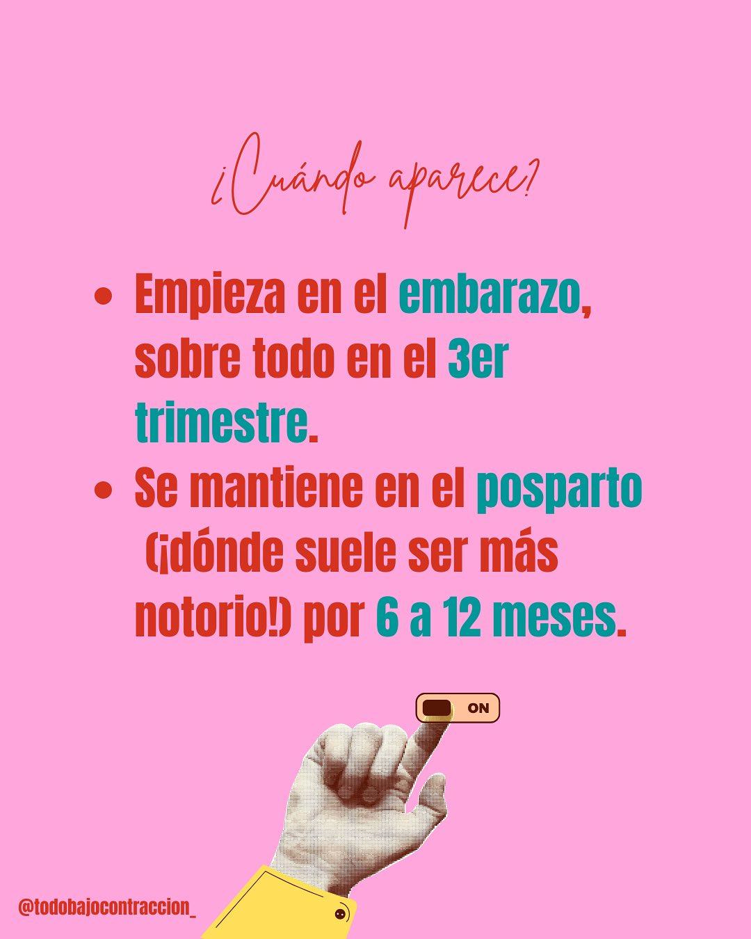 Carrusel ilustrado de Todo Bajo Contracción: Mom brain: la mente nublada en el embarazo
