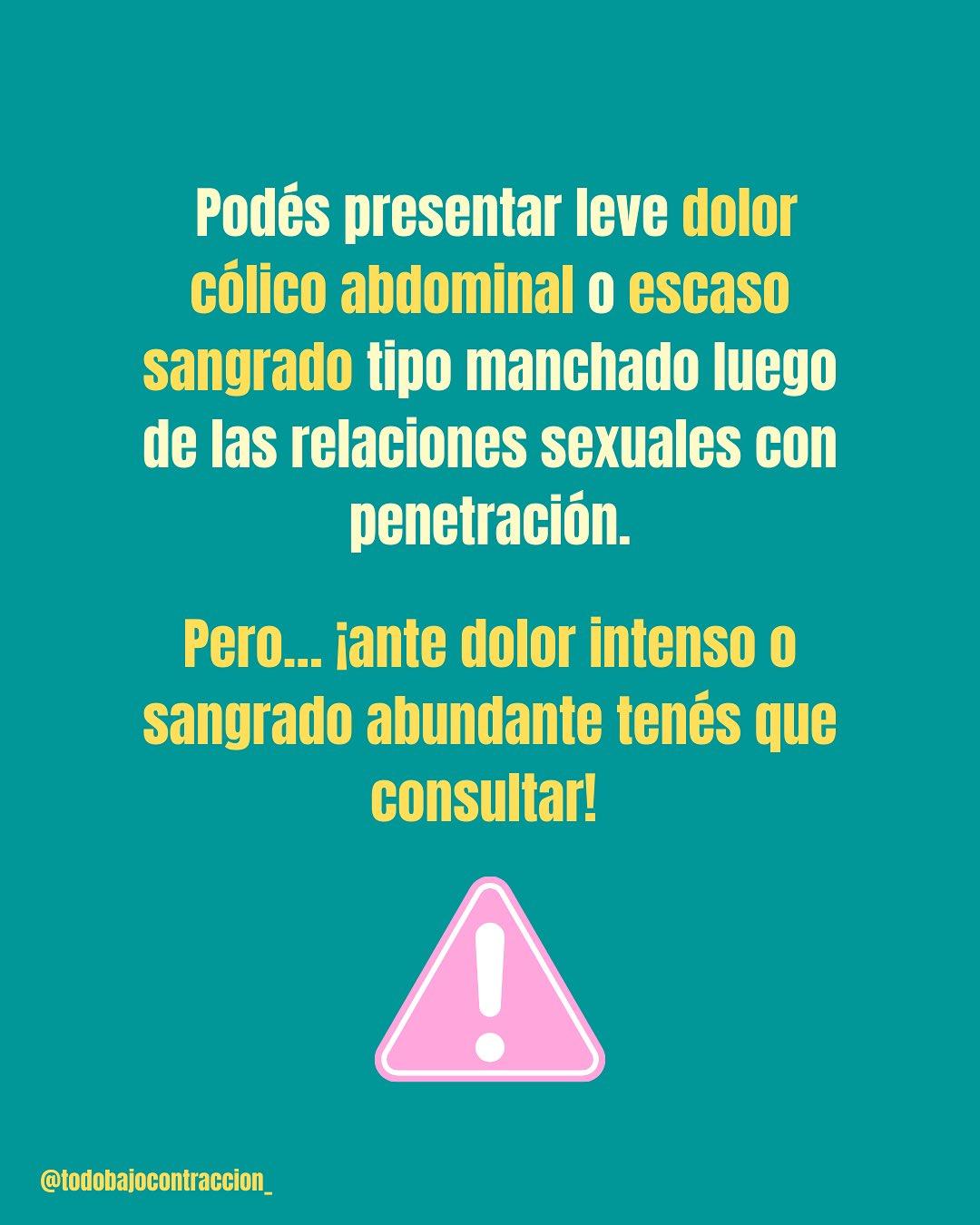 Carrusel ilustrado de Todo Bajo Contracción: Relaciones sexuales en el embarazo y el posparto