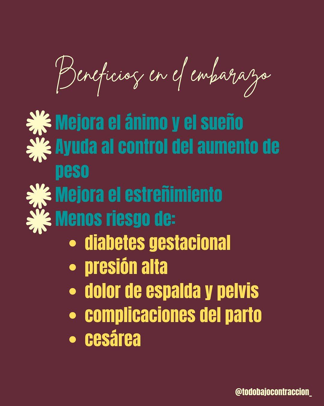 Carrusel ilustrado de Todo Bajo Contracción: Ejercicio en el embarazo