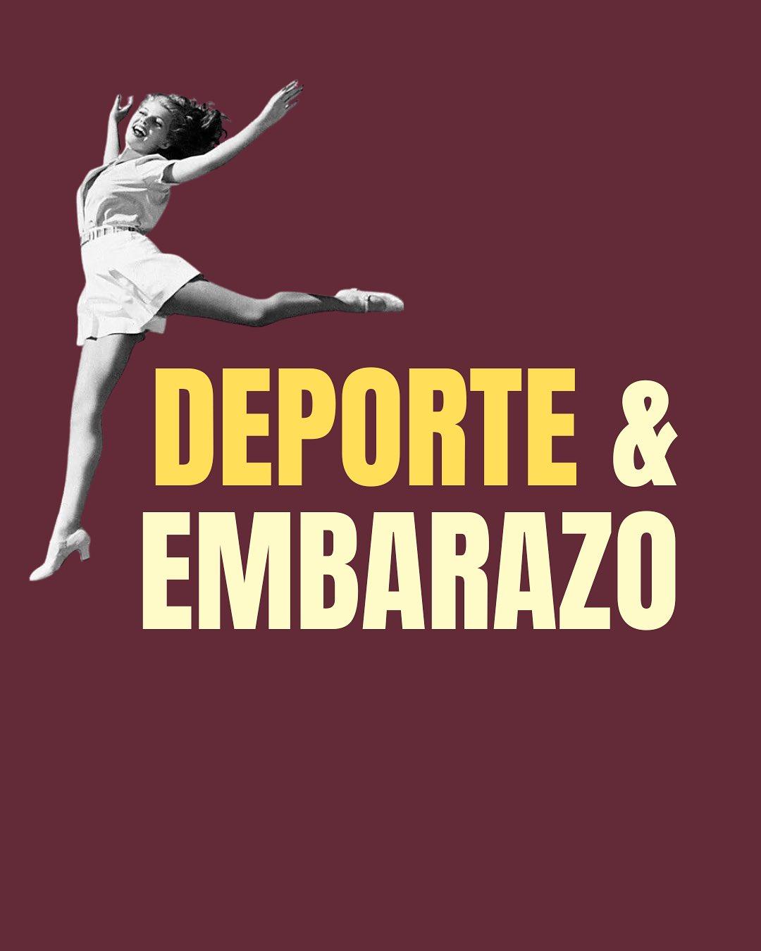 Carrusel ilustrado de Todo Bajo Contracción: Ejercicio en el embarazo