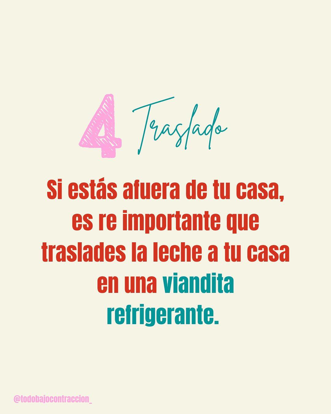 Carrusel ilustrado de Todo Bajo Contracción: Banco de leche: cómo almacenar leche materna