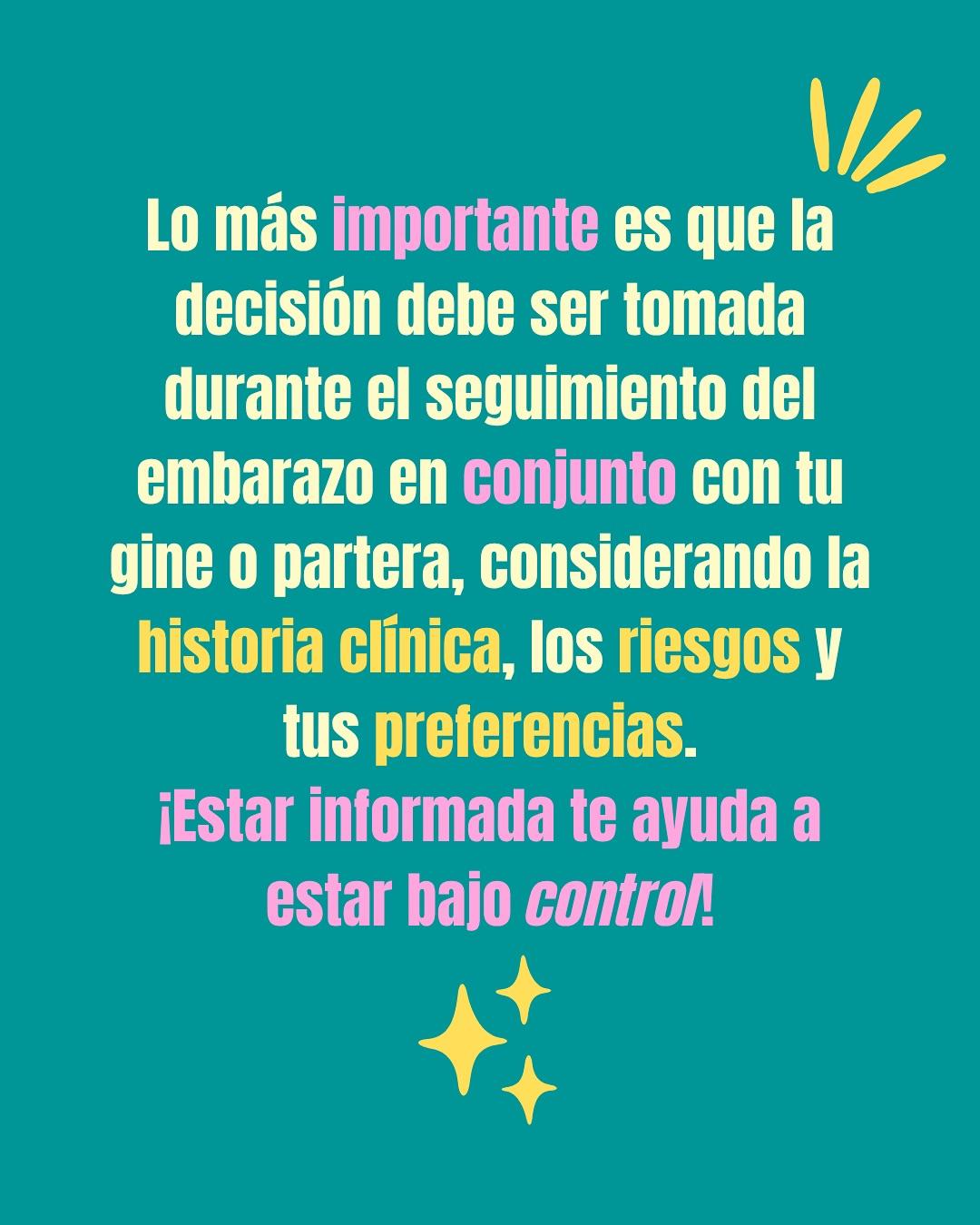 Carrusel ilustrado de Todo Bajo Contracción: Parto vaginal después de una cesárea