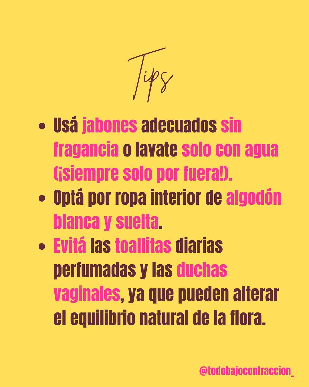 Carrusel ilustrado de Todo Bajo Contracción: Flujo en el embarazo: qué es normal