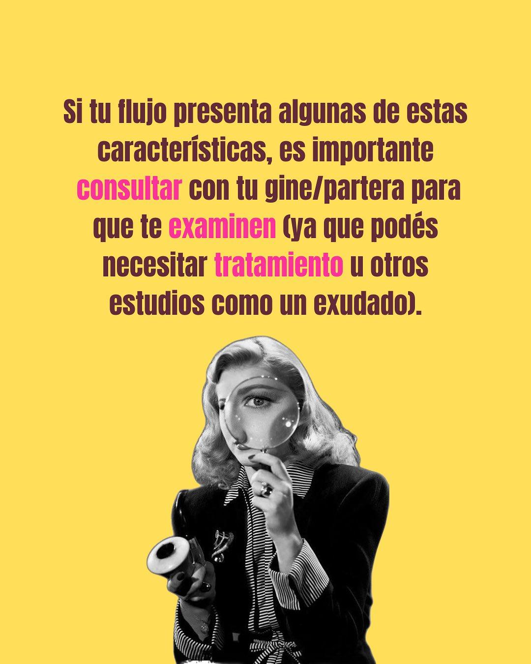 Carrusel ilustrado de Todo Bajo Contracción: Flujo en el embarazo: qué es normal
