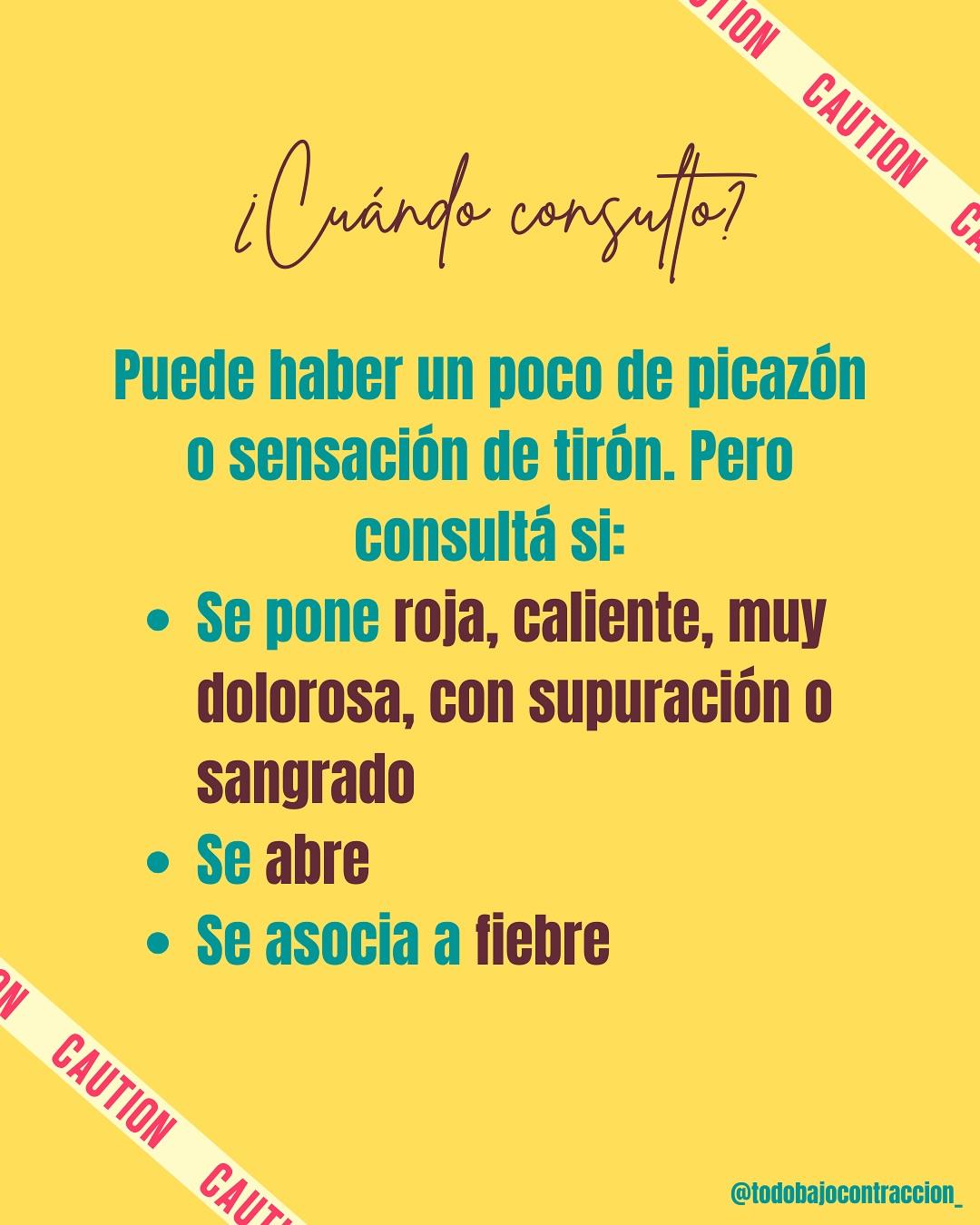 Carrusel ilustrado de Todo Bajo Contracción: Episiotomía: cuándo se hace
