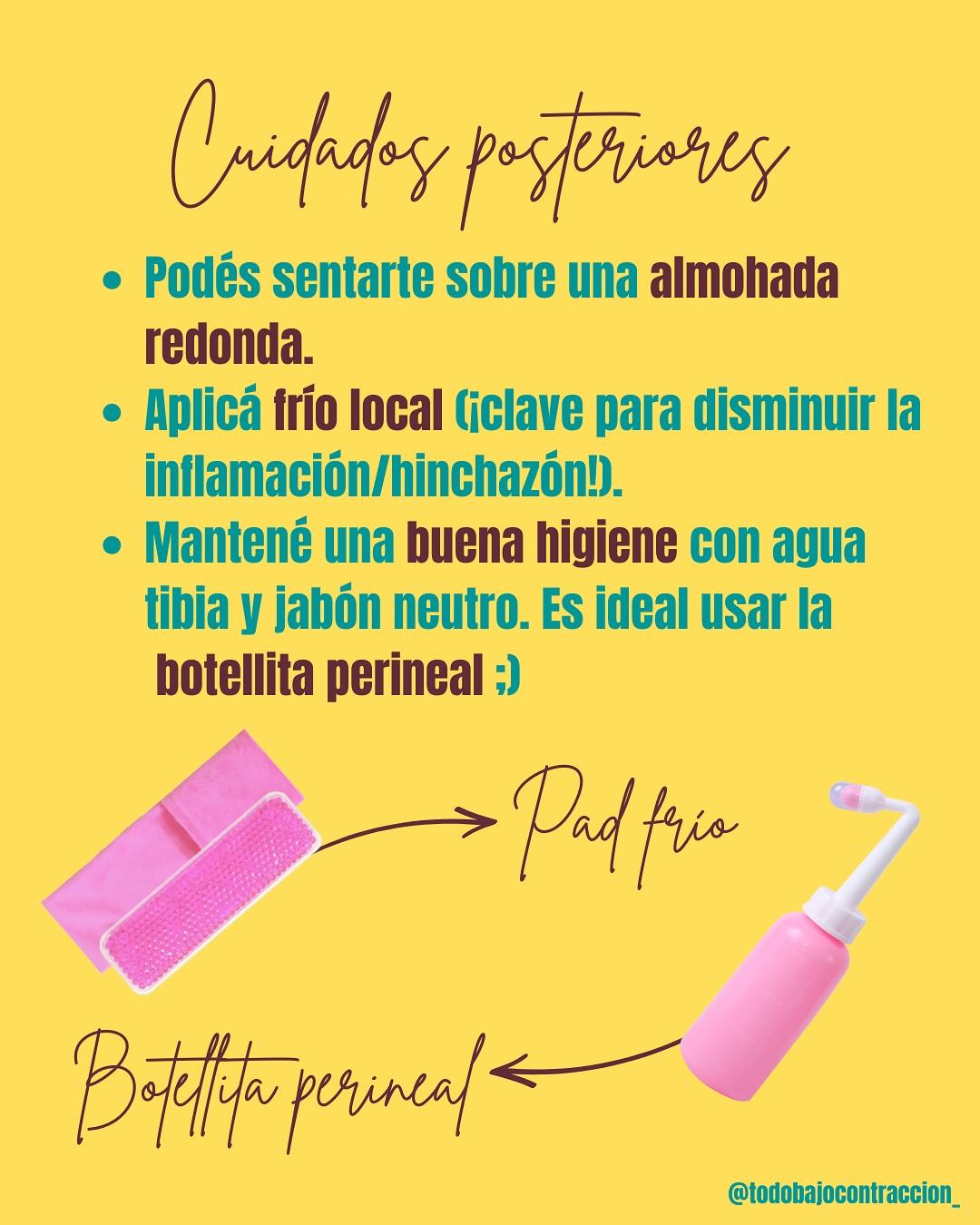Carrusel ilustrado de Todo Bajo Contracción: Episiotomía: cuándo se hace