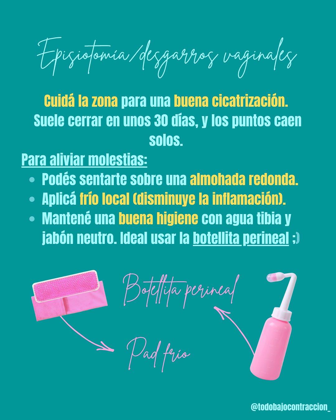 Carrusel ilustrado de Todo Bajo Contracción: El cuarto trimestre: las primeras semanas posparto