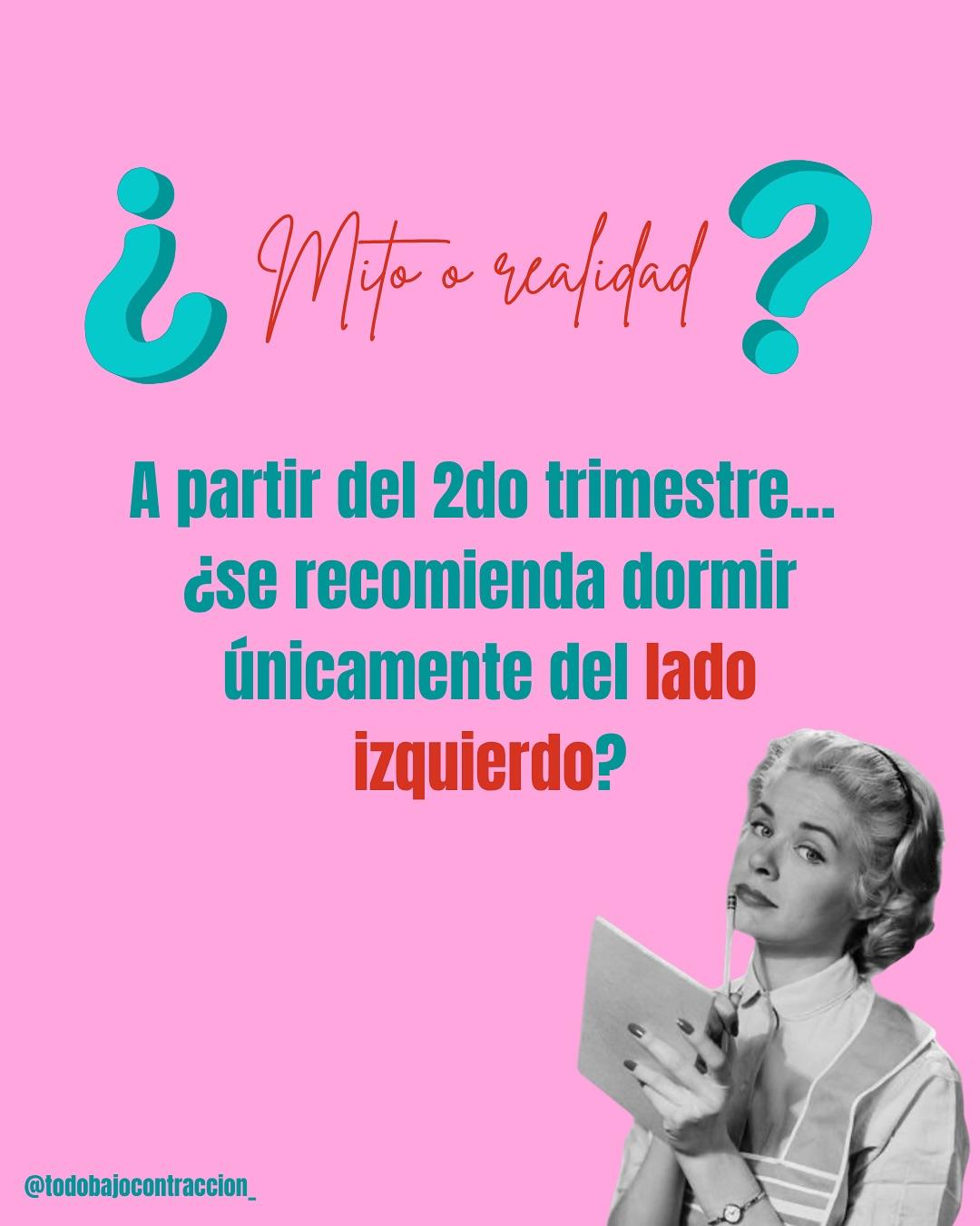 Carrusel ilustrado de Todo Bajo Contracción: ¿Cómo dormir en el embarazo?