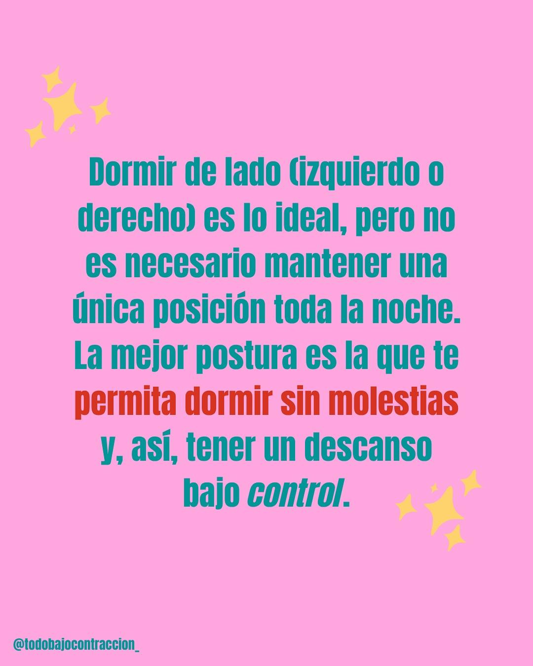 Carrusel ilustrado de Todo Bajo Contracción: ¿Cómo dormir en el embarazo?