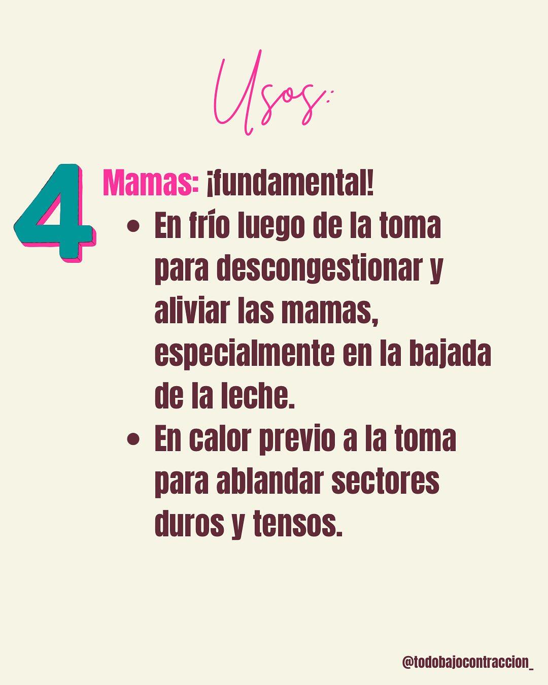 Carrusel ilustrado de Todo Bajo Contracción: Multipad frío/calor para el posparto
