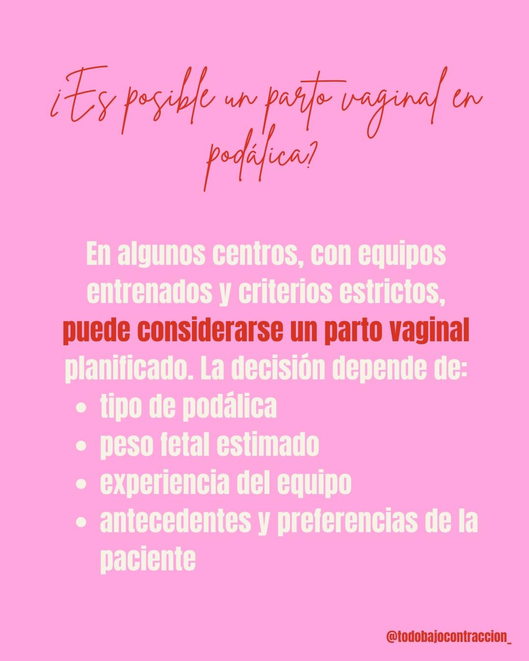 Carrusel ilustrado de Todo Bajo Contracción: Bebé en podálica: ¿siempre cesárea?