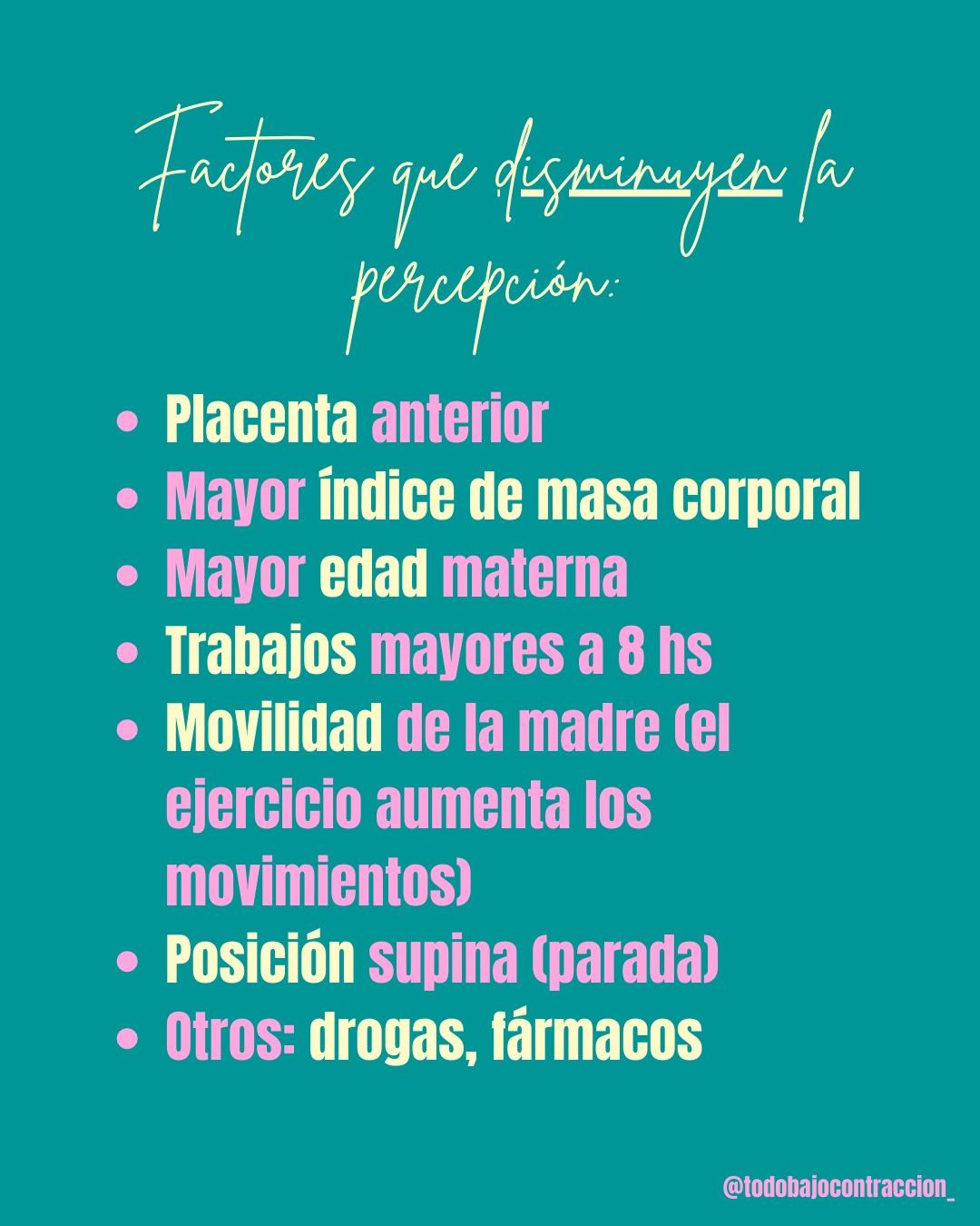 Carrusel ilustrado de Todo Bajo Contracción: Movimientos fetales: cuándo se sienten