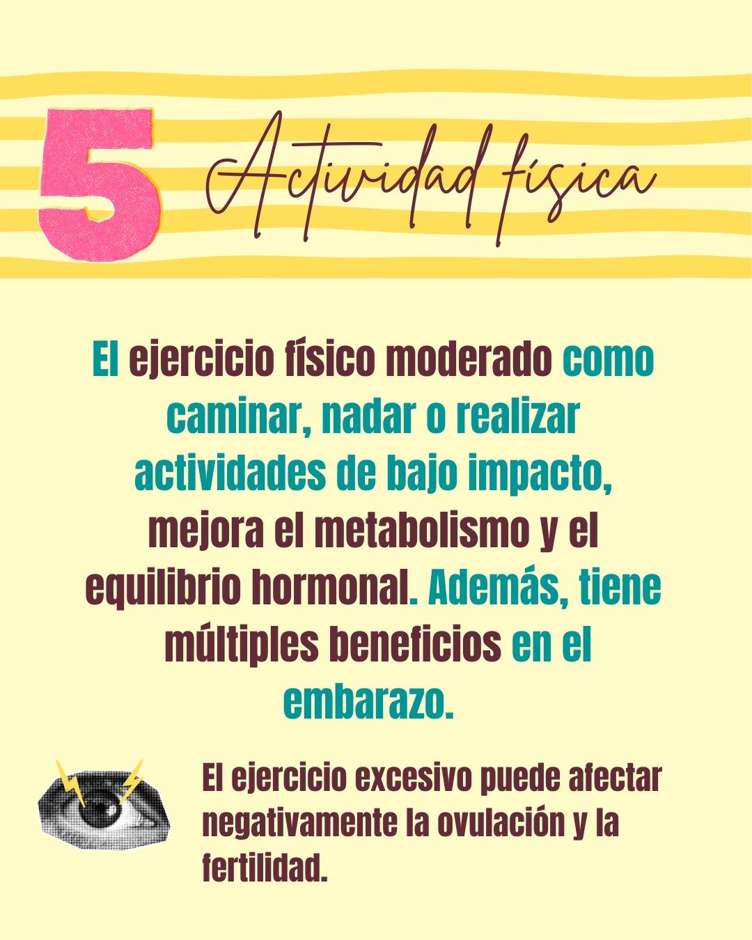 Carrusel ilustrado de Todo Bajo Contracción: Buscar embarazo: recomendaciones