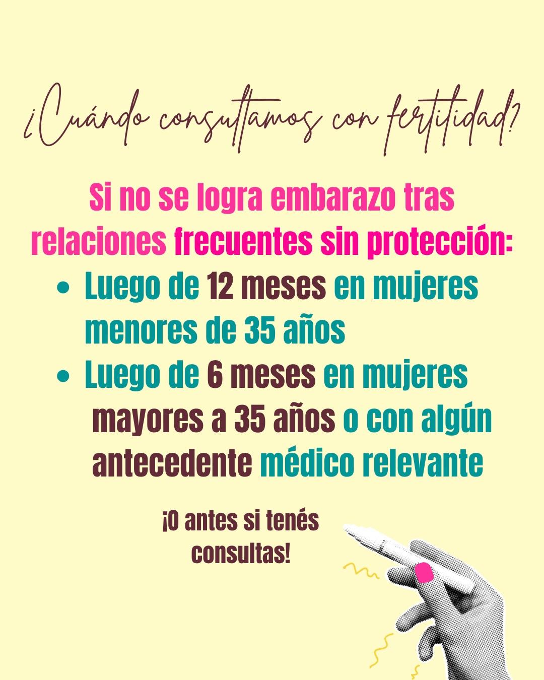 Carrusel ilustrado de Todo Bajo Contracción: Buscar embarazo: recomendaciones