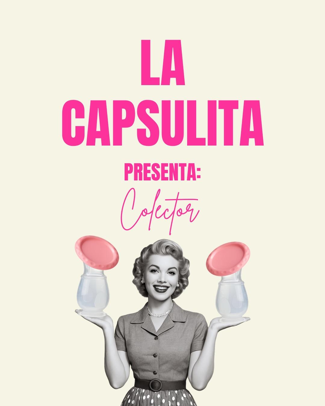 Carrusel ilustrado de Todo Bajo Contracción: Colector de leche materna