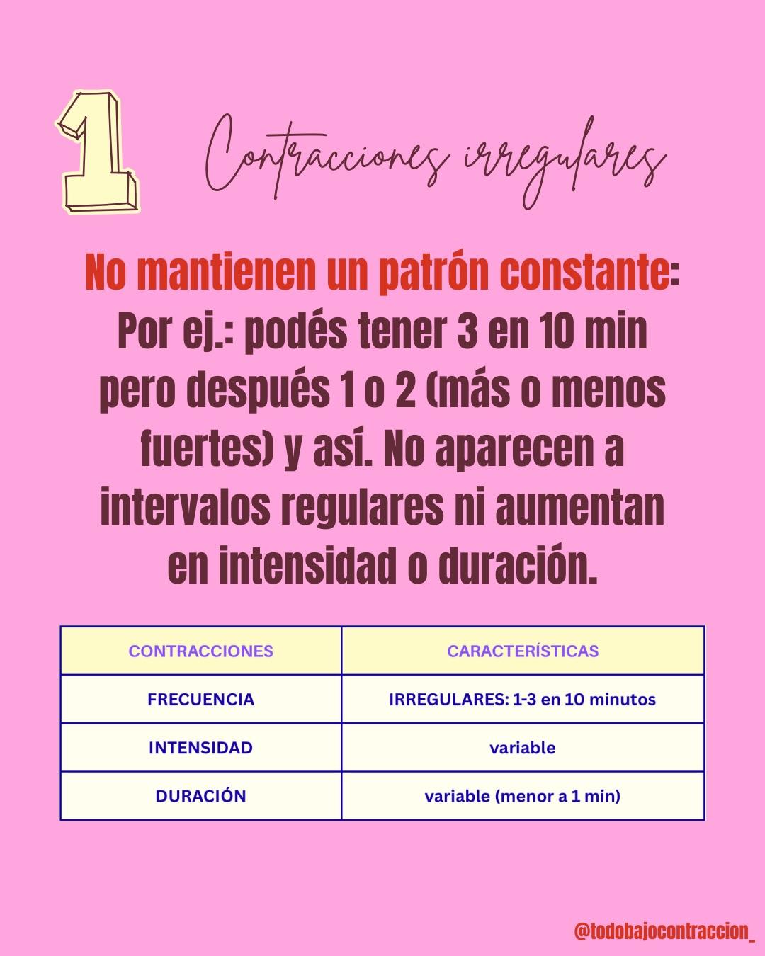 Carrusel ilustrado de Todo Bajo Contracción: Preparto: qué es y cómo transitarlo