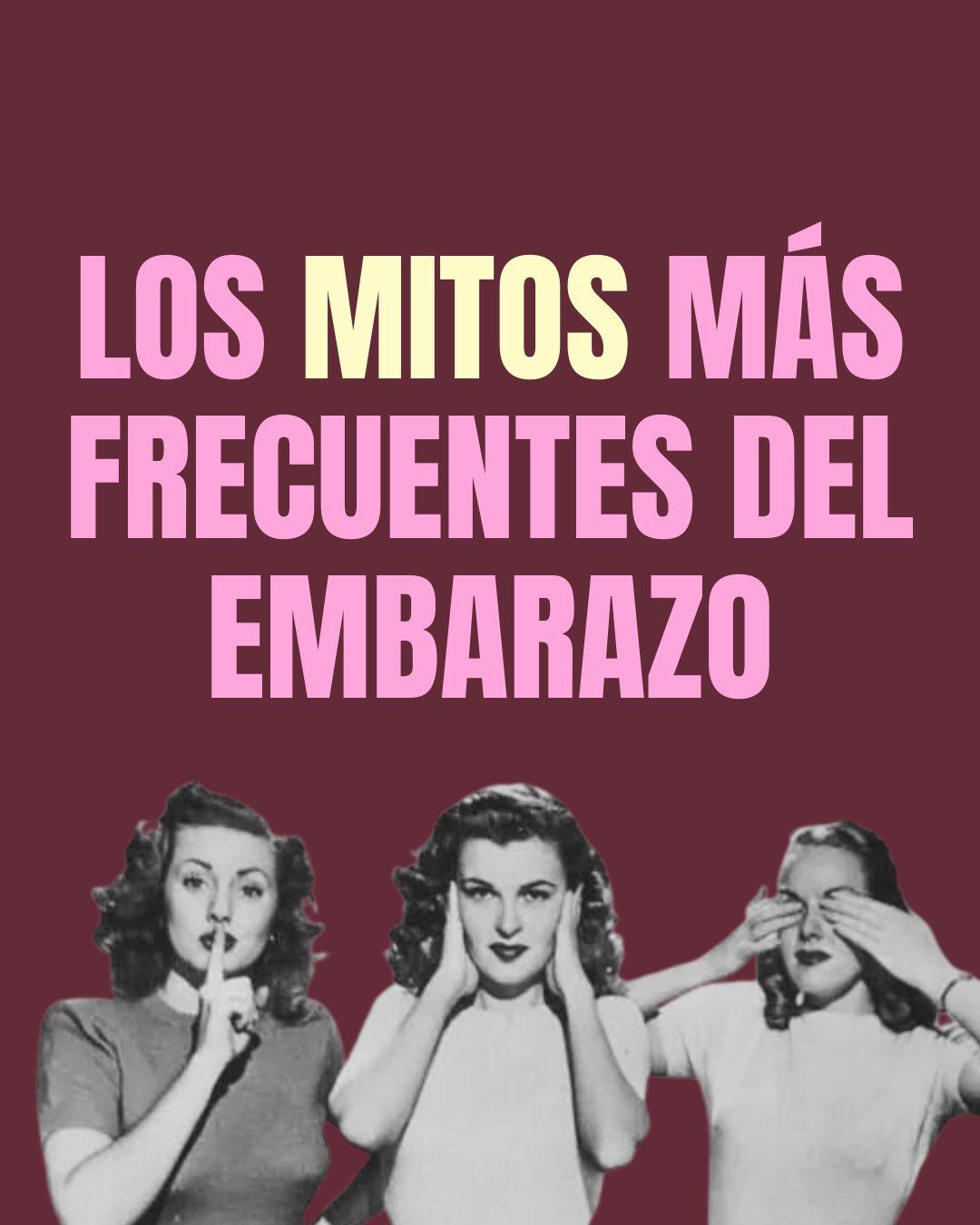 Carrusel ilustrado de Todo Bajo Contracción: Mitos del embarazo, derribados