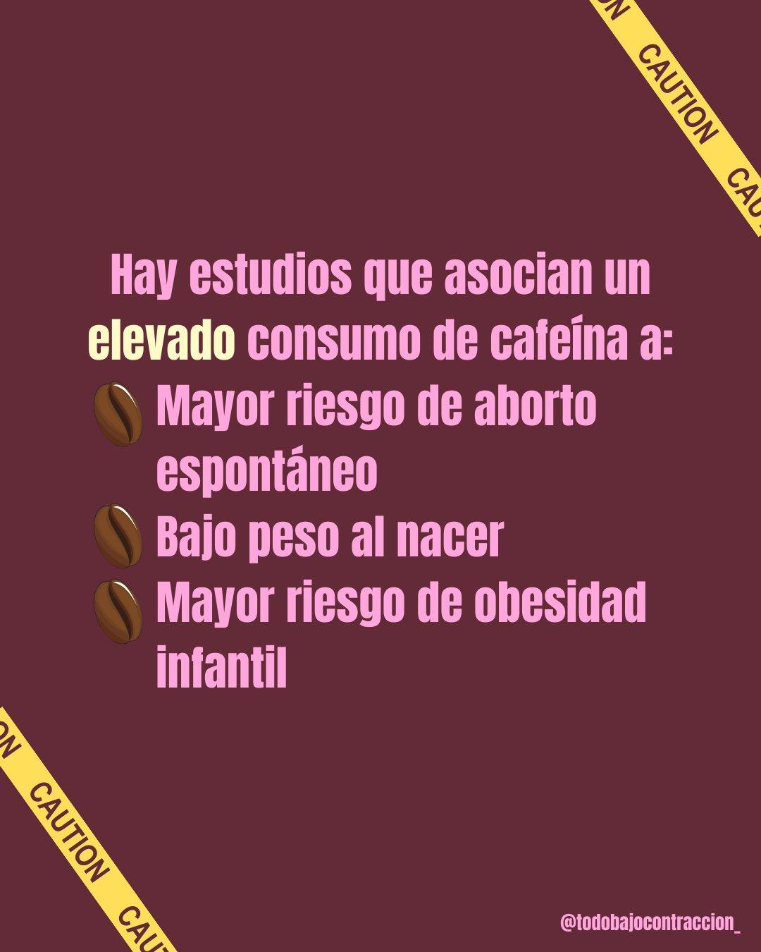 Carrusel ilustrado de Todo Bajo Contracción: Café y mate en el embarazo: ¿cuánto?