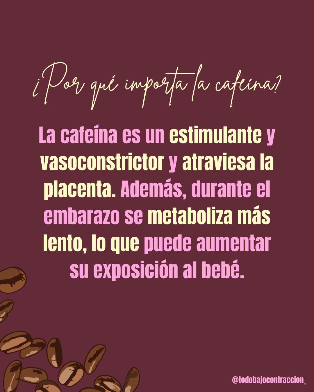 Carrusel ilustrado de Todo Bajo Contracción: Café y mate en el embarazo: ¿cuánto?