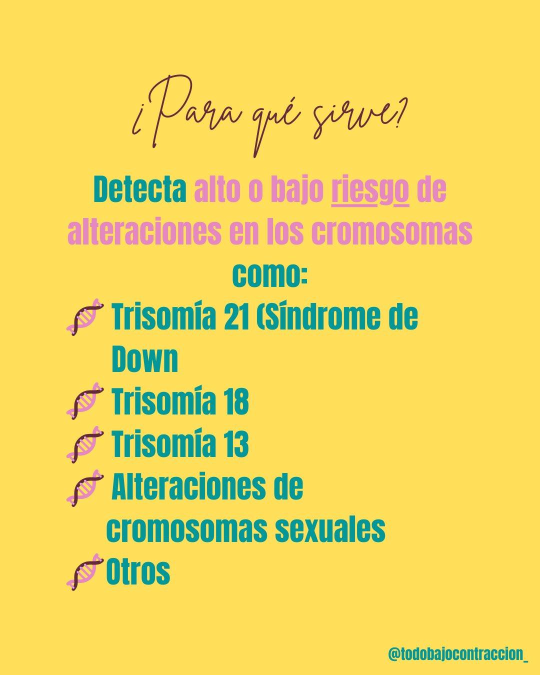 Carrusel ilustrado de Todo Bajo Contracción: ADN fetal en sangre materna