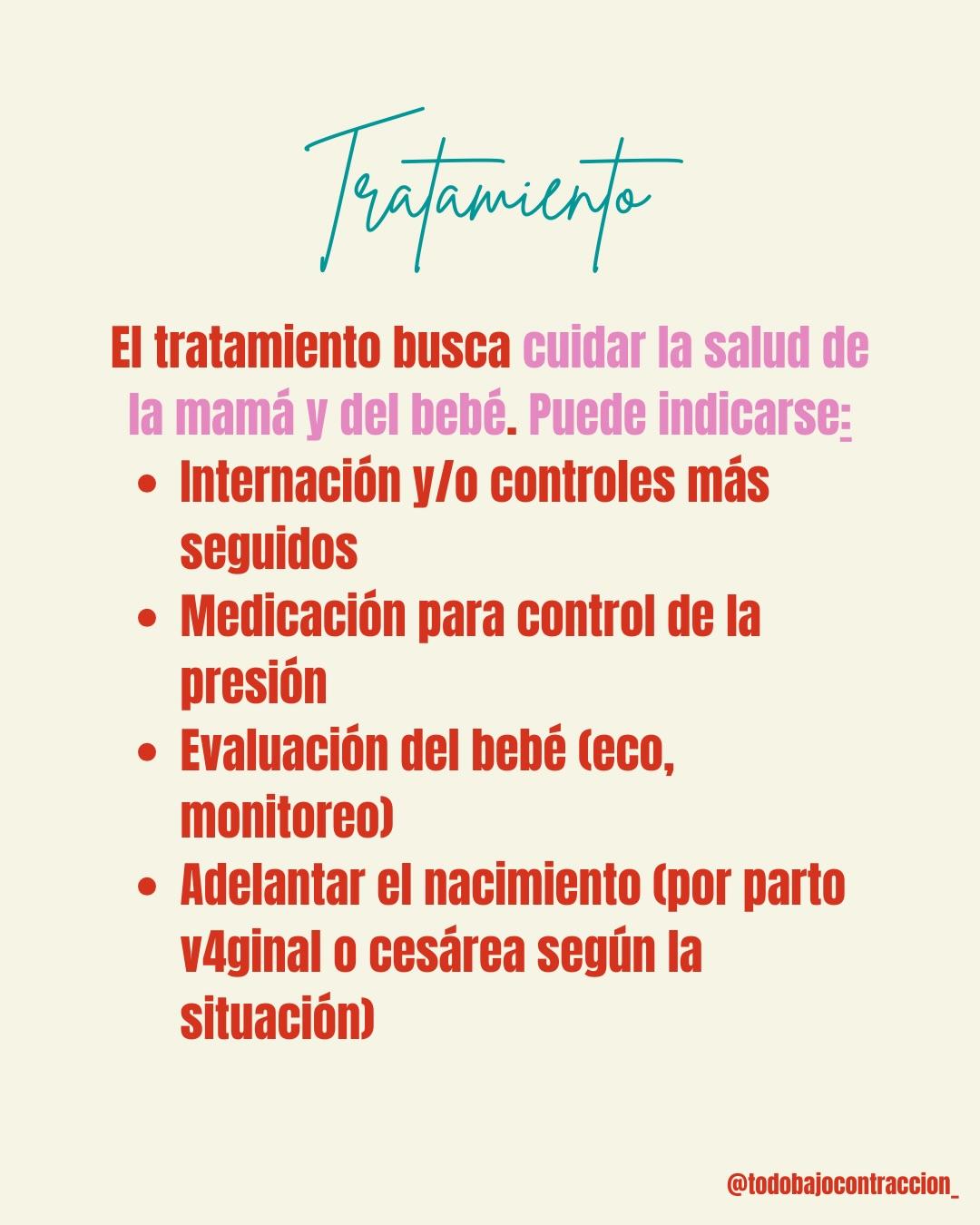 Carrusel ilustrado de Todo Bajo Contracción: Preeclampsia: qué es y cómo detectarla