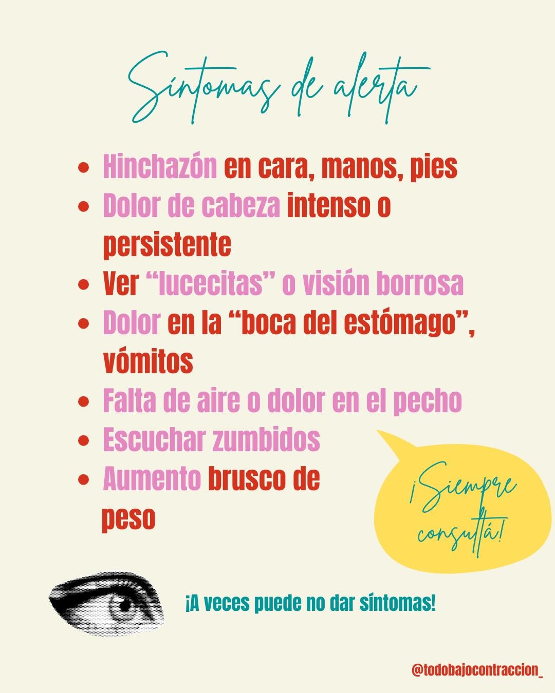 Carrusel ilustrado de Todo Bajo Contracción: Preeclampsia: qué es y cómo detectarla