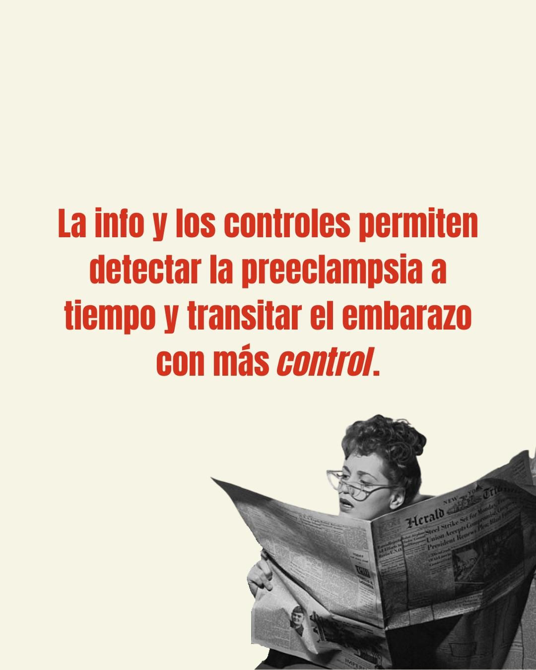 Carrusel ilustrado de Todo Bajo Contracción: Preeclampsia: qué es y cómo detectarla