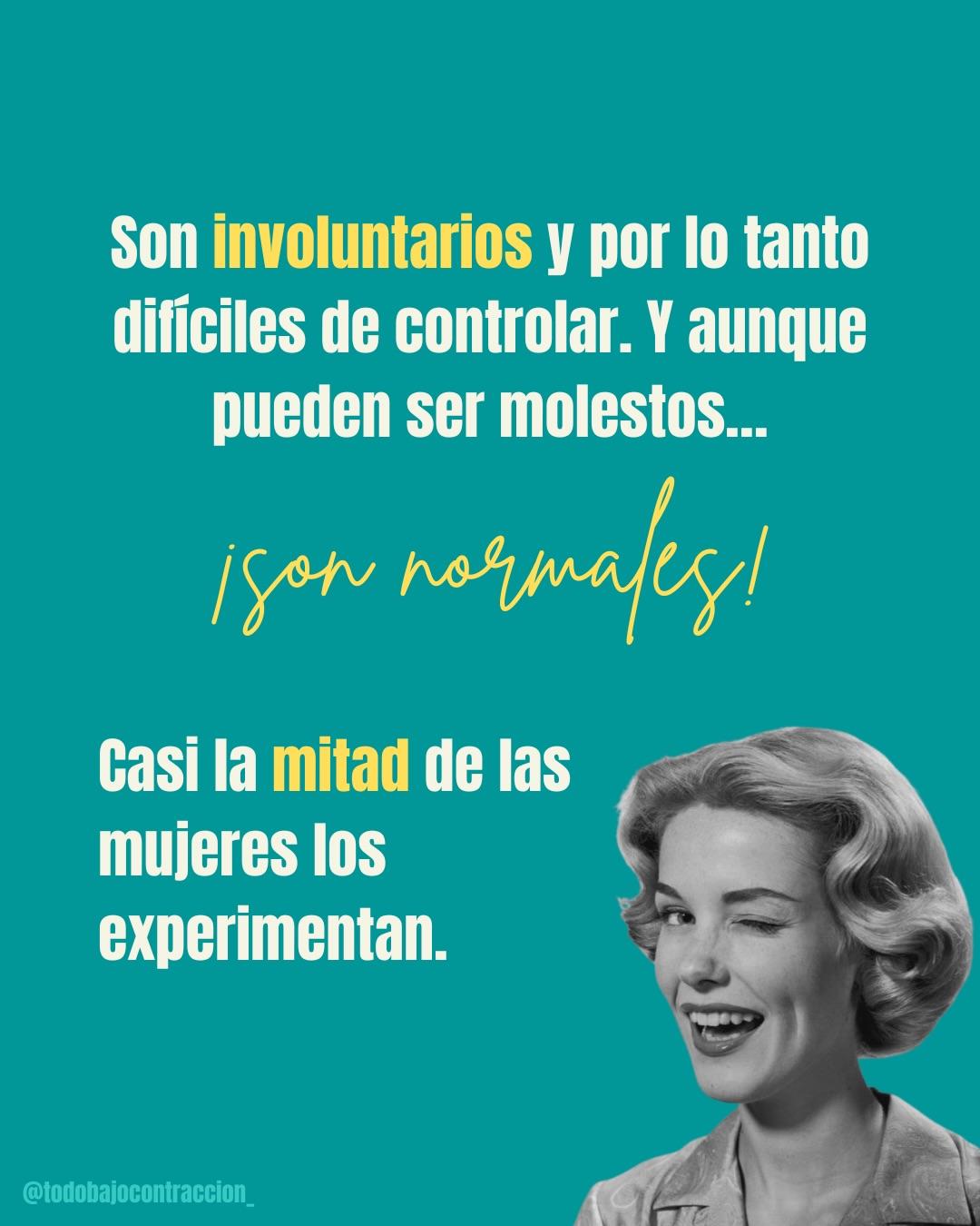 Carrusel ilustrado de Todo Bajo Contracción: Temblores en el parto y el posparto
