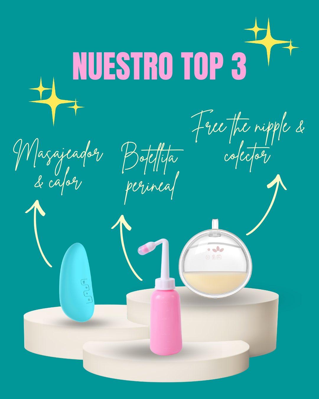 Carrusel ilustrado de Todo Bajo Contracción: Qué regalar en un baby shower