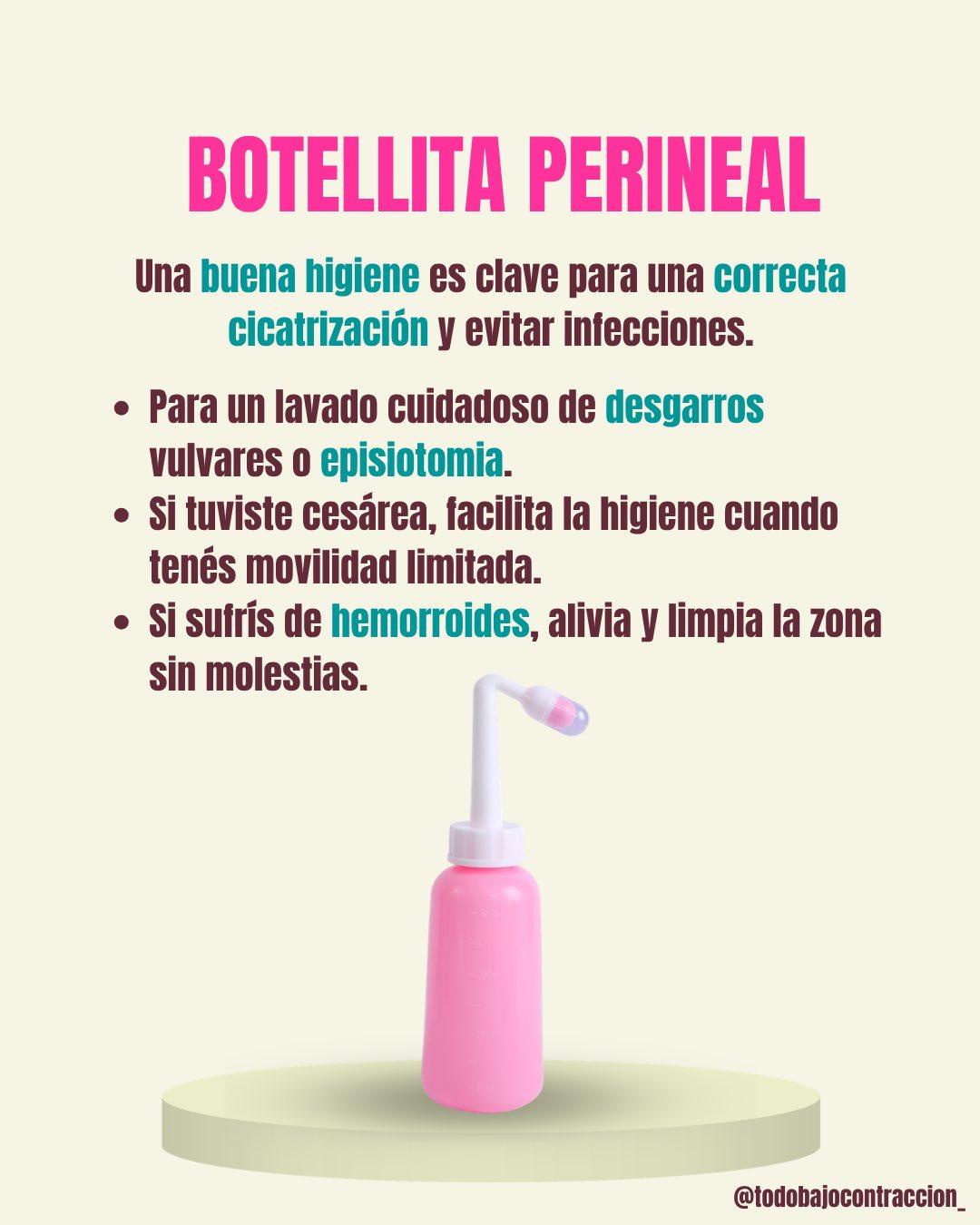 Carrusel ilustrado de Todo Bajo Contracción: Productos para el posparto