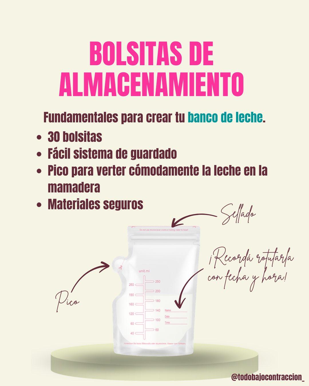 Carrusel ilustrado de Todo Bajo Contracción: Productos para el posparto