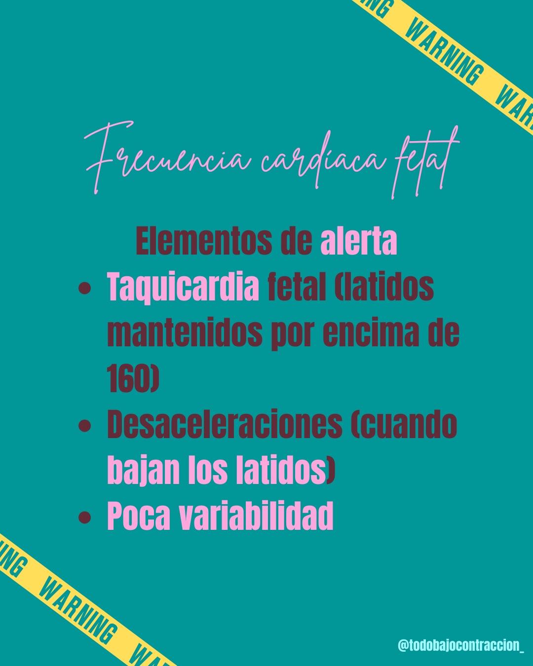 Carrusel ilustrado de Todo Bajo Contracción: Monitoreo fetal: qué es y cuándo se hace