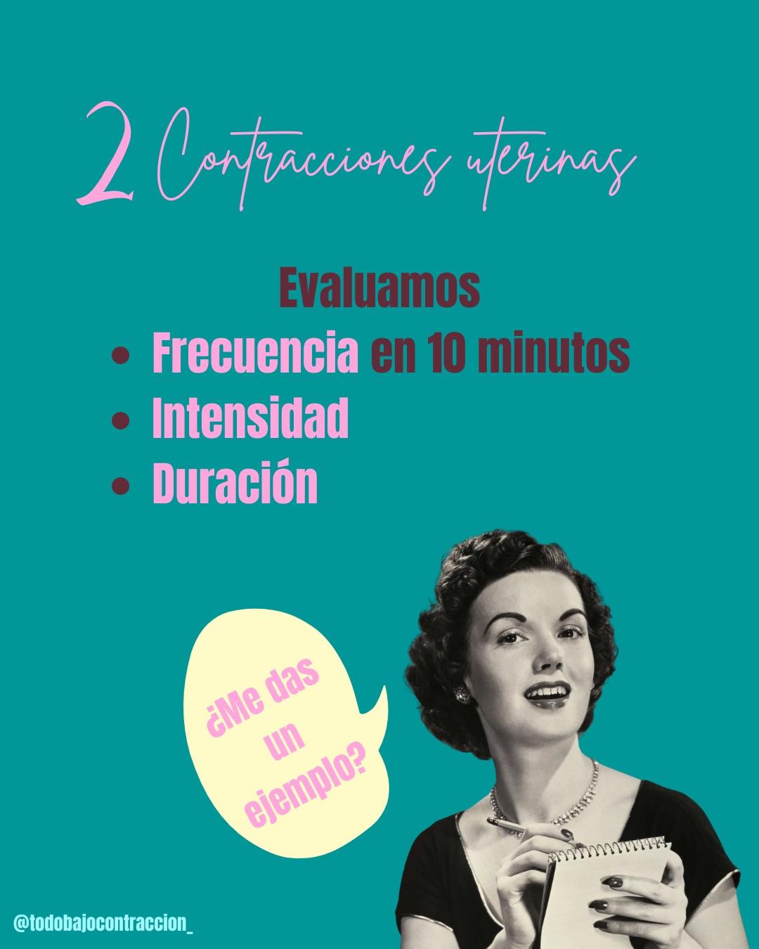Carrusel ilustrado de Todo Bajo Contracción: Monitoreo fetal: qué es y cuándo se hace