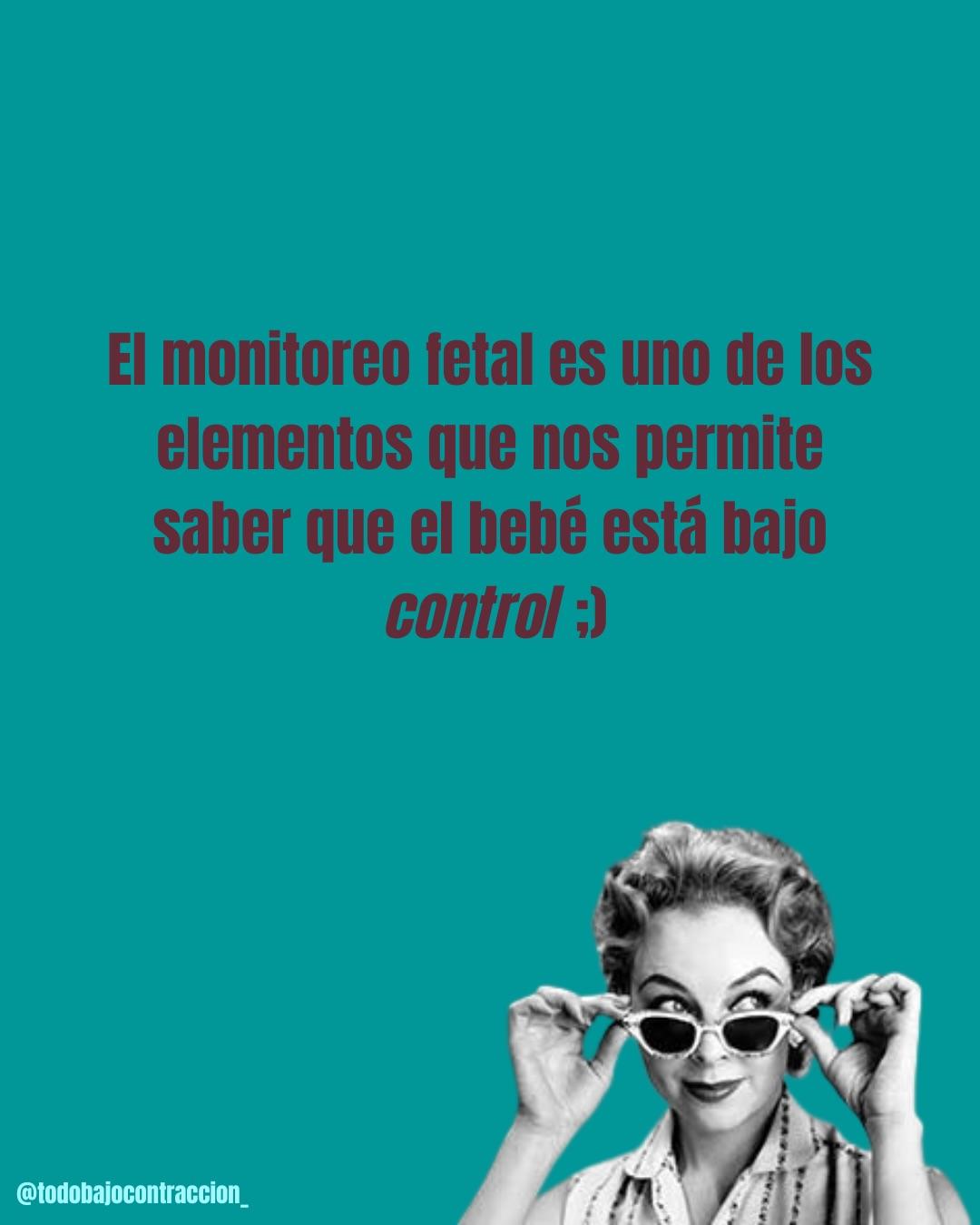 Carrusel ilustrado de Todo Bajo Contracción: Monitoreo fetal: qué es y cuándo se hace