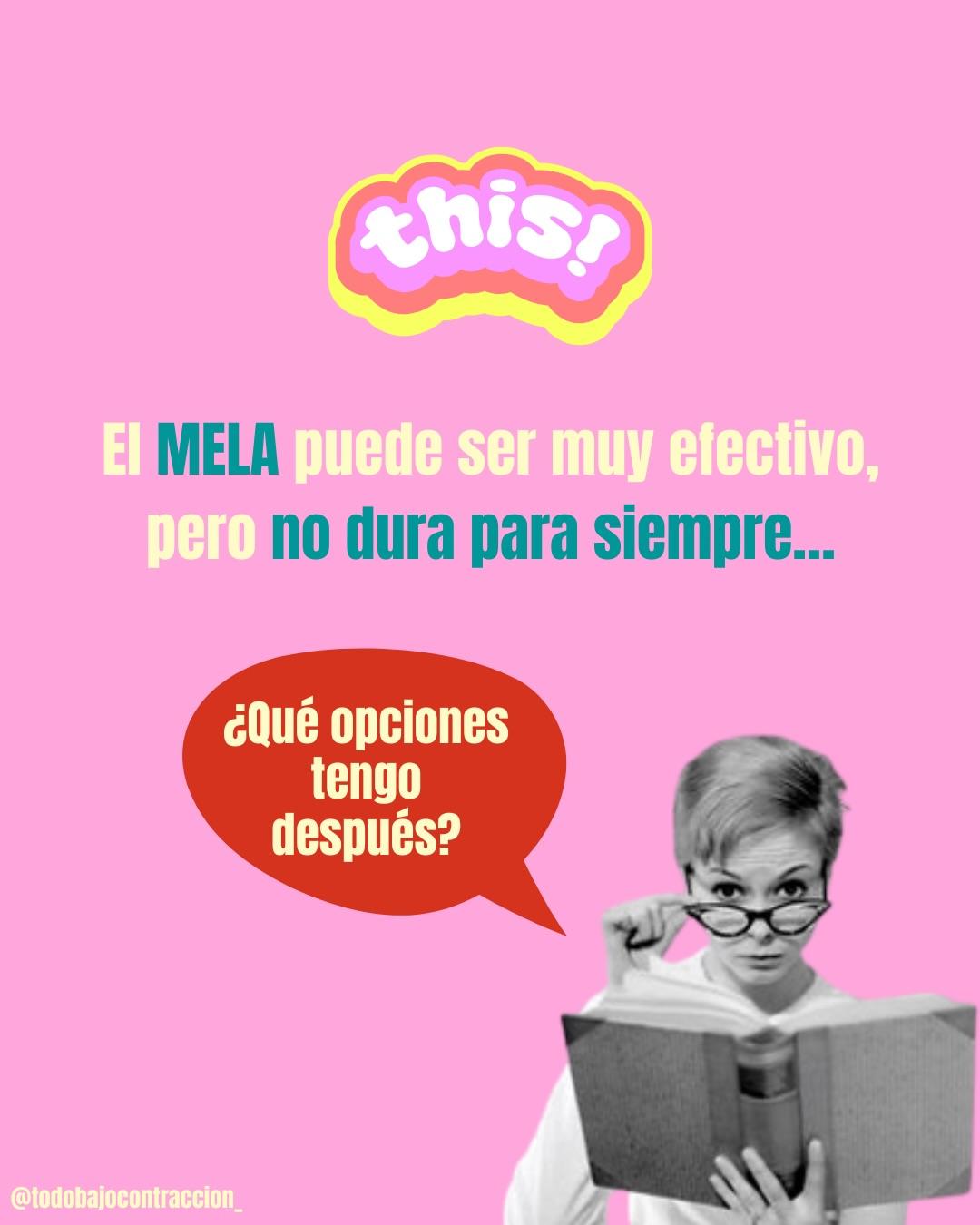 Carrusel ilustrado de Todo Bajo Contracción: Embarazo en el posparto sin menstruación
