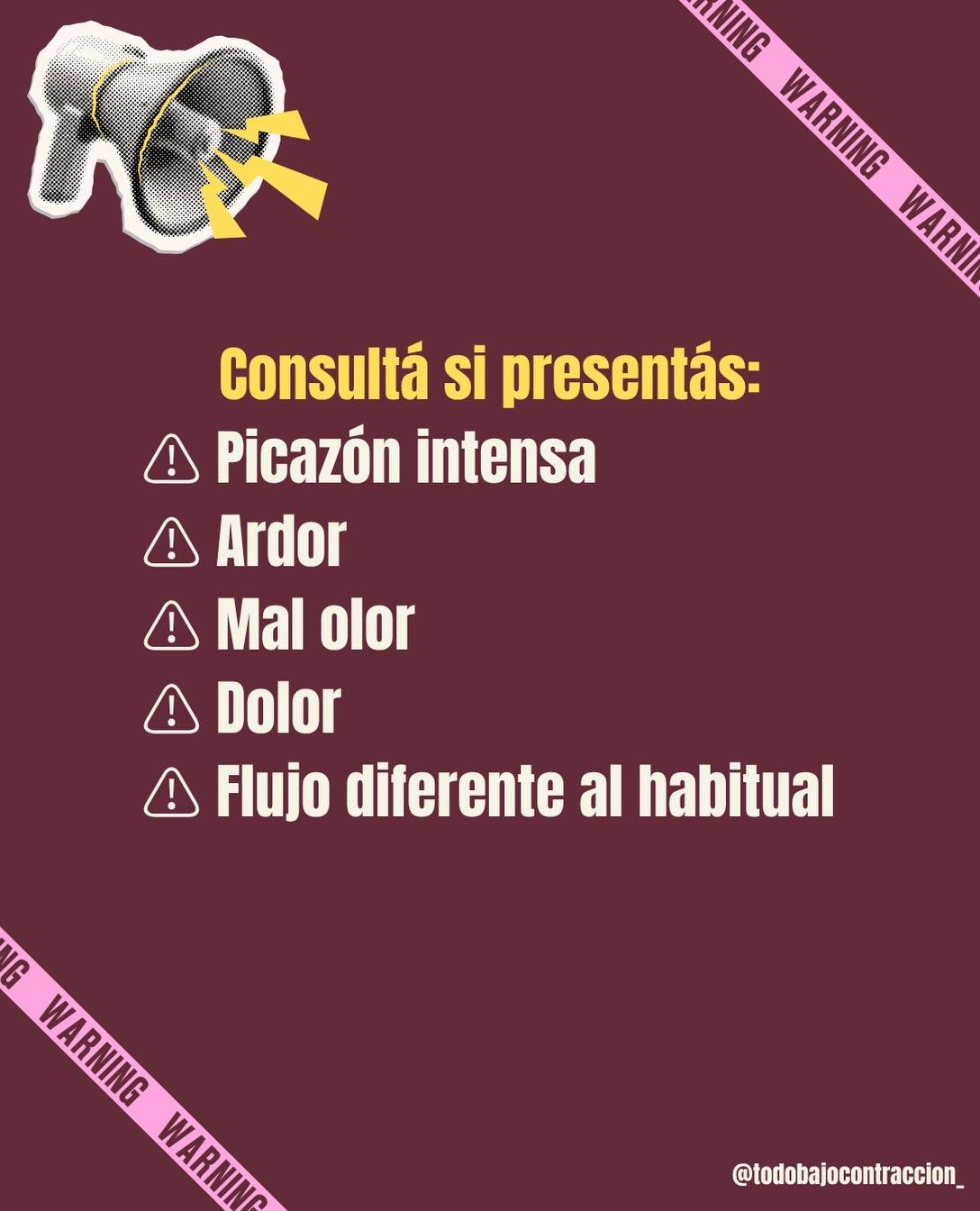 Carrusel ilustrado de Todo Bajo Contracción: Higiene vulvovaginal en el embarazo