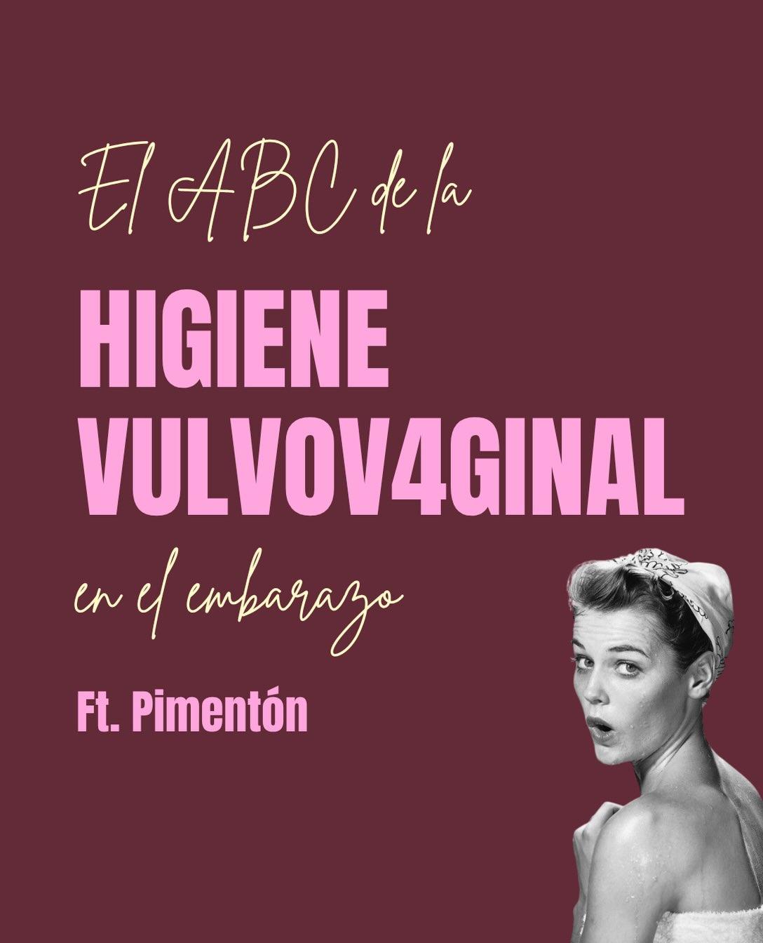Carrusel ilustrado de Todo Bajo Contracción: Higiene vulvovaginal en el embarazo