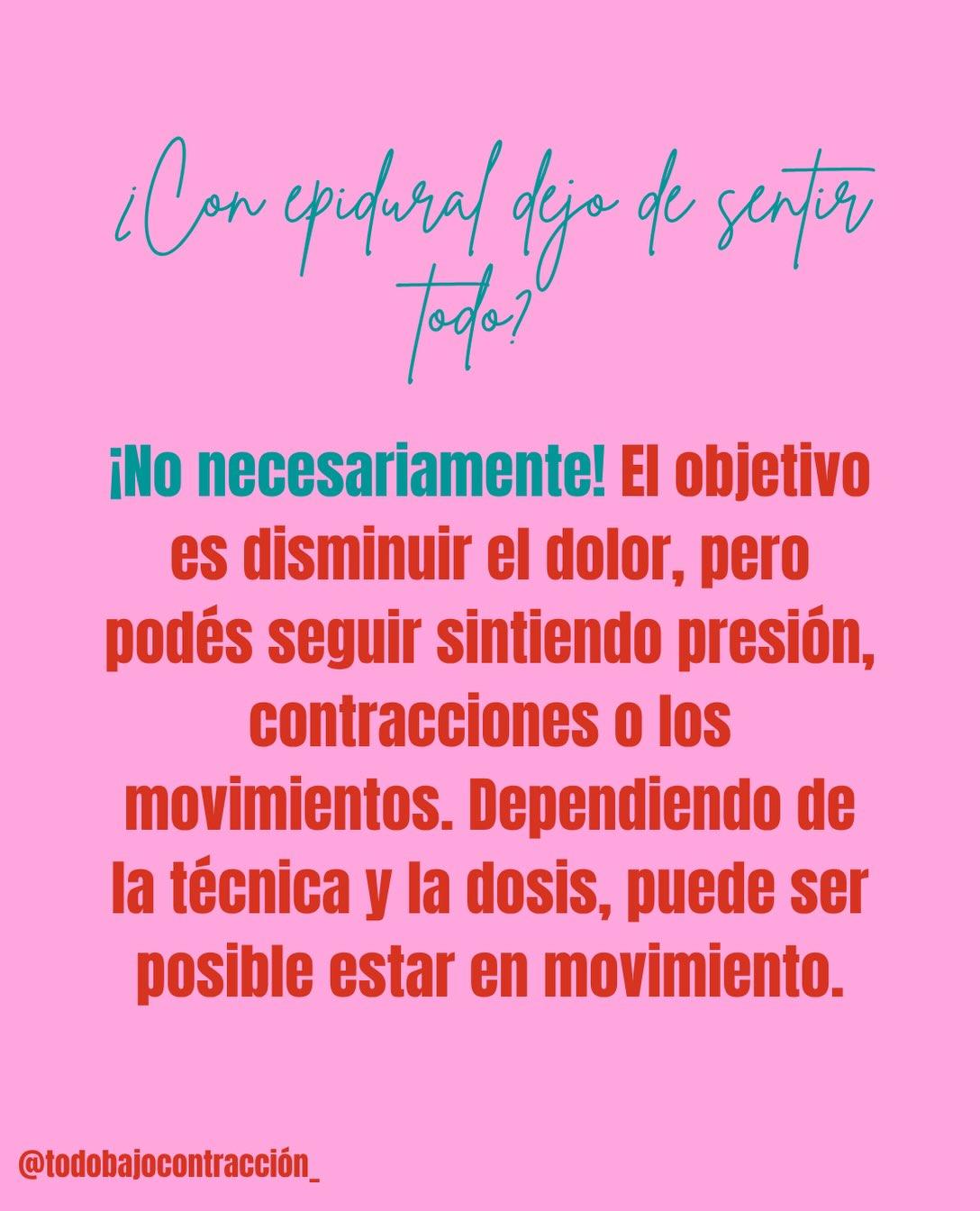 Carrusel ilustrado de Todo Bajo Contracción: Cómo aliviar el dolor en el trabajo de parto