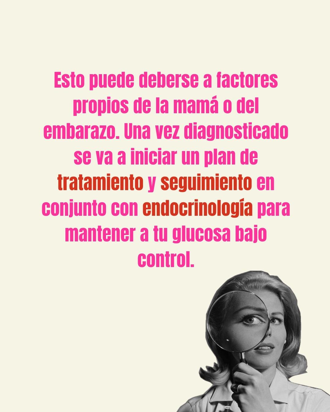 Carrusel ilustrado de Todo Bajo Contracción: Diabetes gestacional