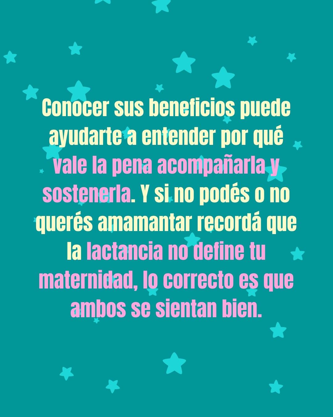 Carrusel ilustrado de Todo Bajo Contracción: Beneficios de la lactancia materna