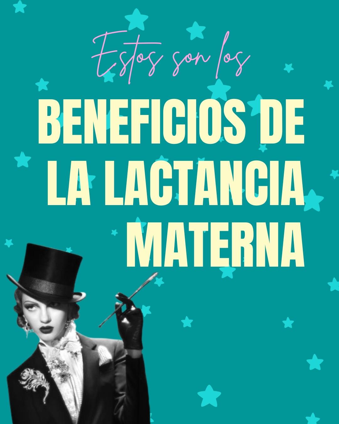 Carrusel ilustrado de Todo Bajo Contracción: Beneficios de la lactancia materna