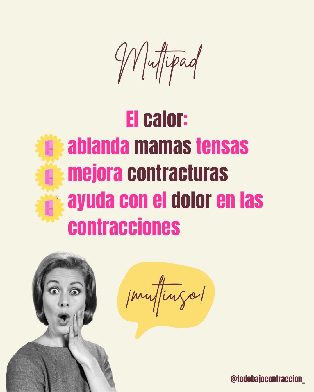 Carrusel ilustrado de Todo Bajo Contracción: Volvió nuestro kit posparto