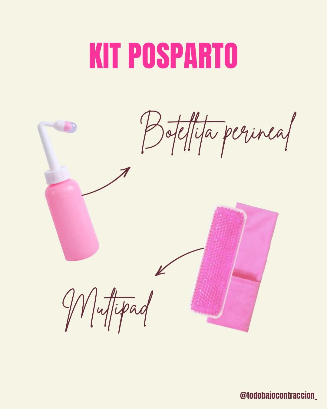Carrusel ilustrado de Todo Bajo Contracción: Volvió nuestro kit posparto